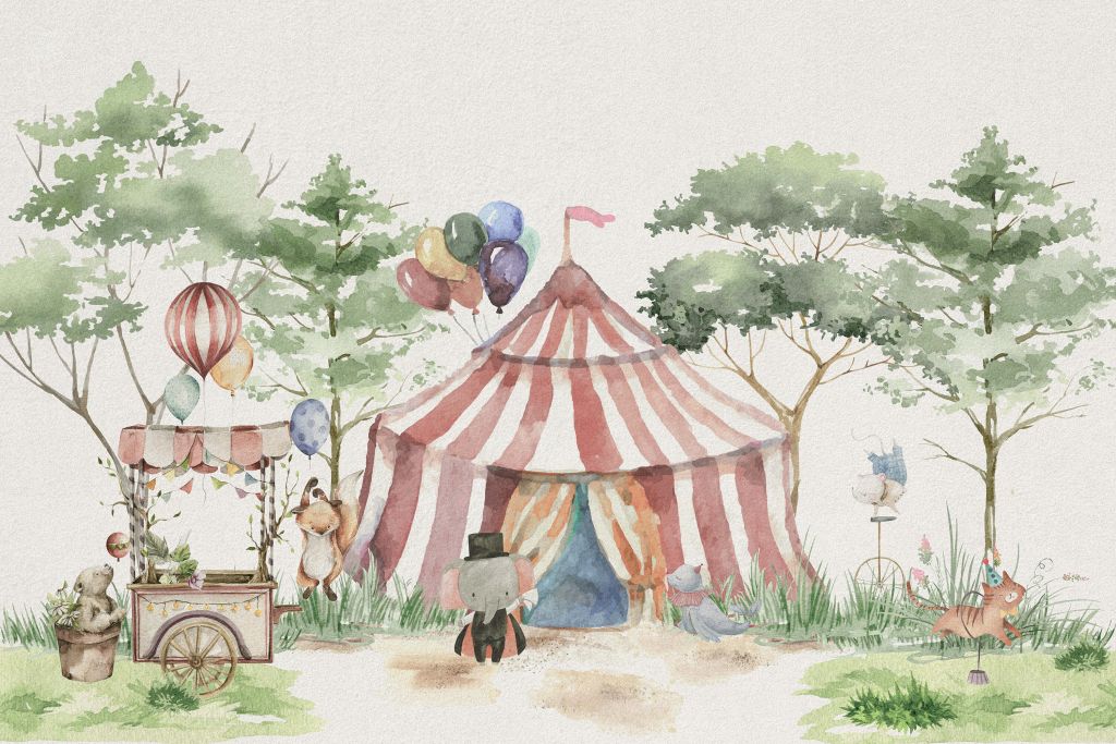 Circus in the forest