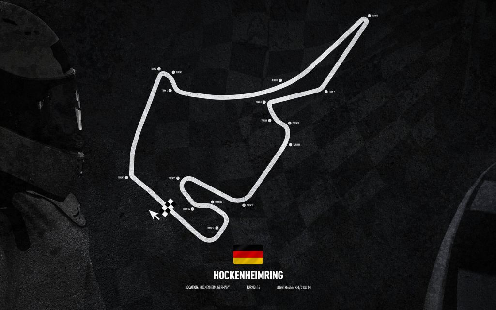 Formula 1 circuit - Hockenheimring - Germany