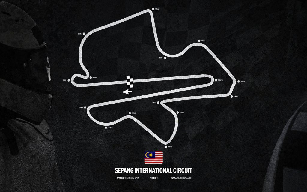 Formula 1 circuit - Sepang International Circuit - Malaysia