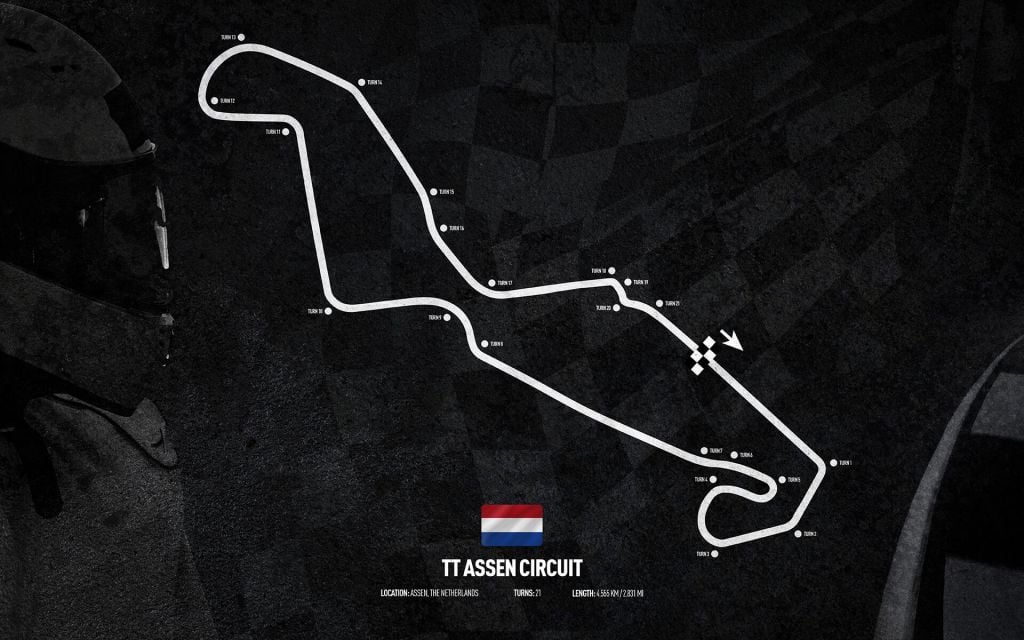 Formula 1 circuit - TT Assen Circuit - The Netherlands