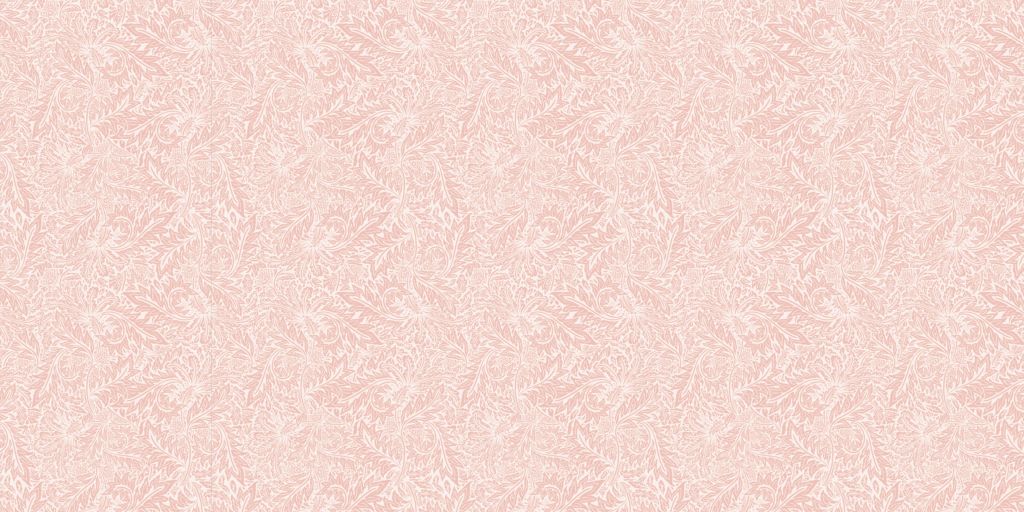 Morris Florals & Leaves - peach fuzz