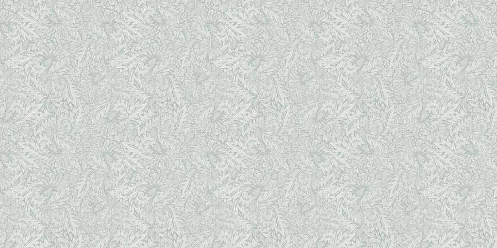 Morris Florals & Leaves - sage green