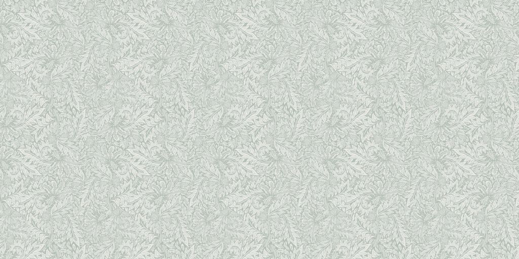 Morris Florals & Leaves - sage green