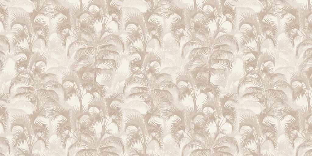 Tropical Vintage Palms - beige