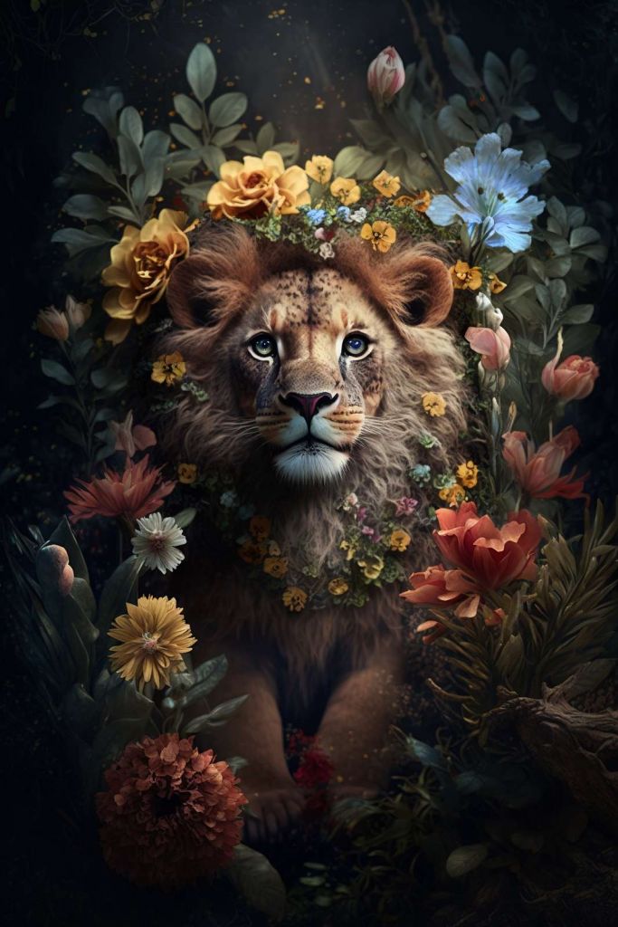 Jungle's Floral Crown