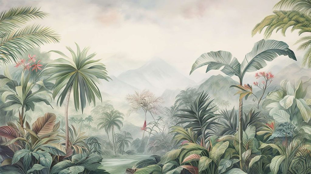 Pastel Tropics Panorama