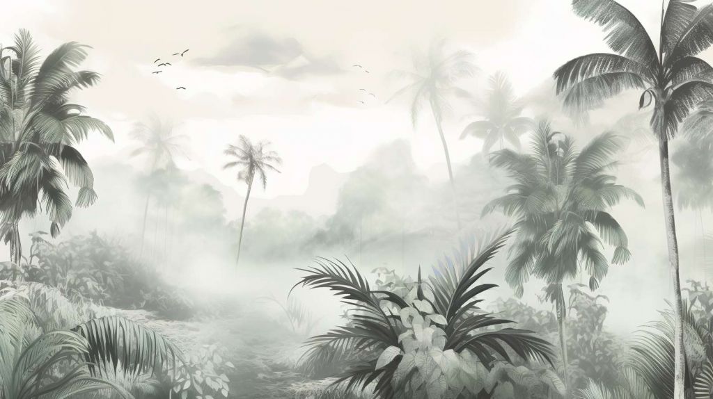 Misty Palm Horizon