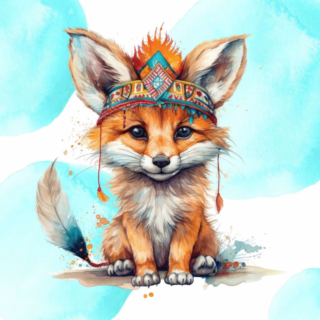 Little Indian fox