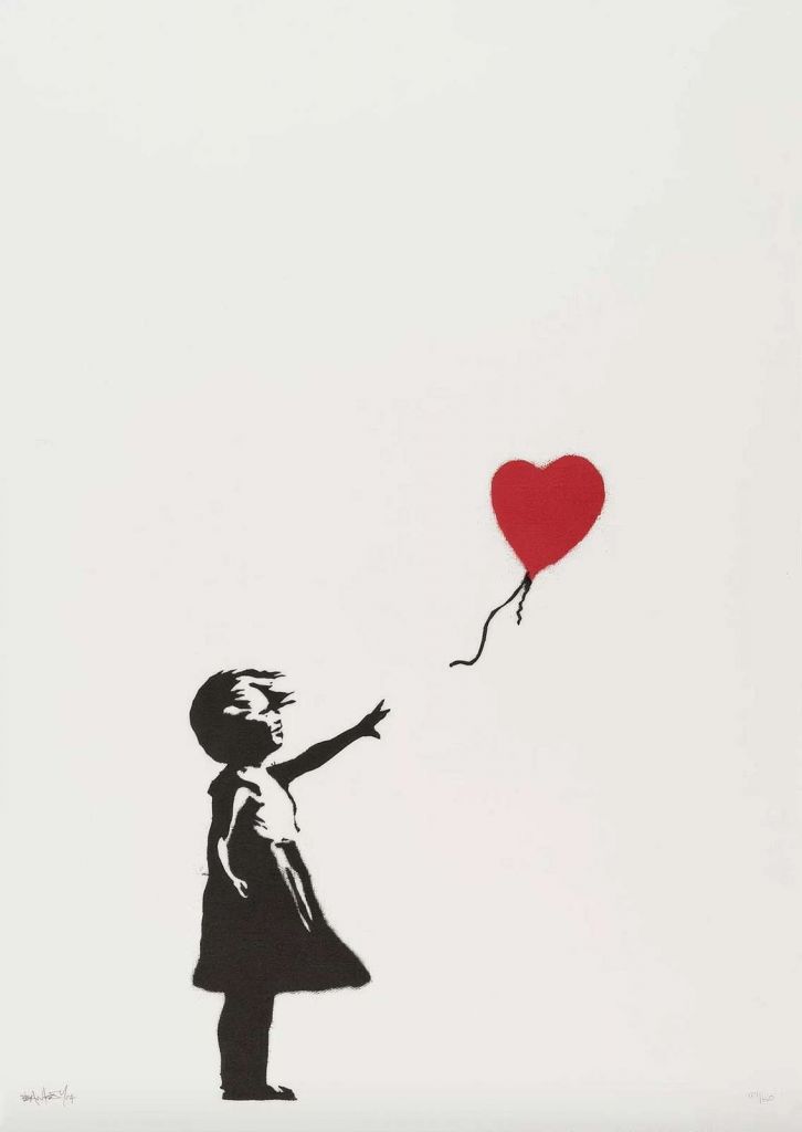 Banksy - Balloon girl