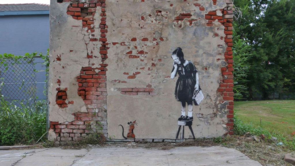 Banksy - Rat girl