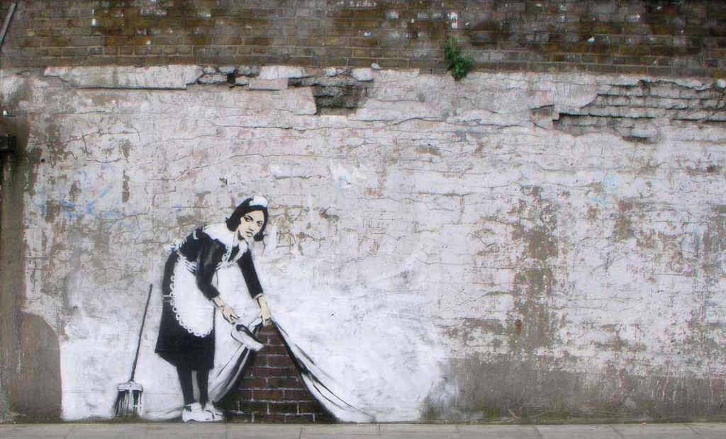 Banksy - Maid in London