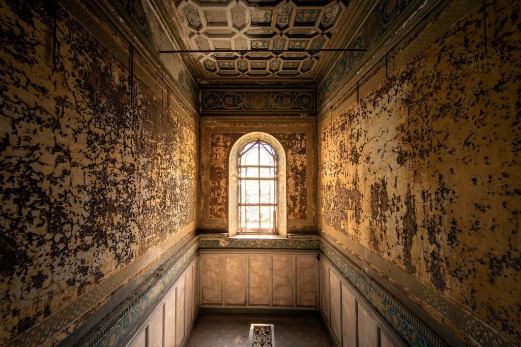 Faded Palace Walls