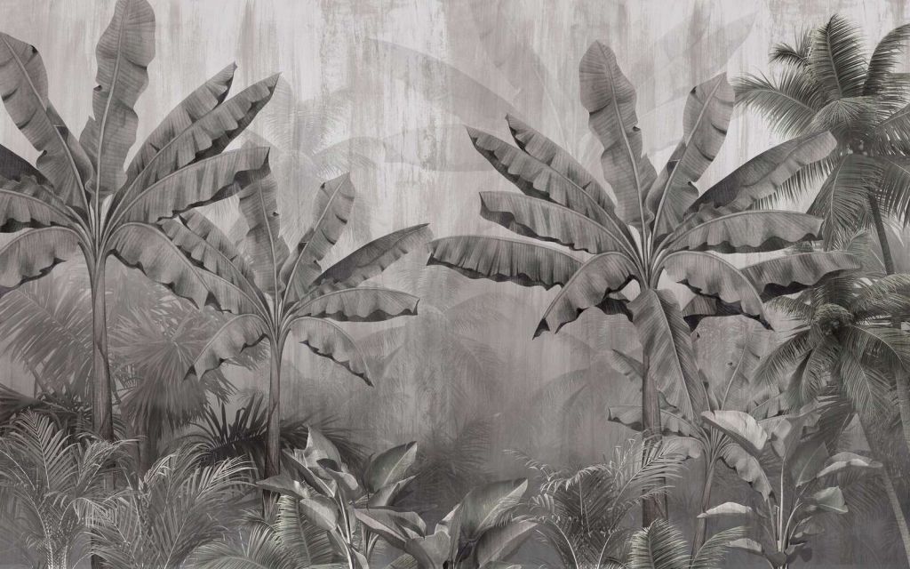 Tropical cloud palms
