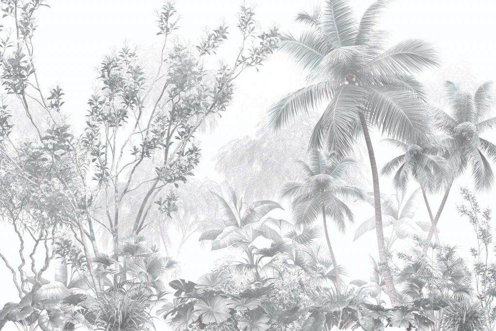 Tropical mist palms