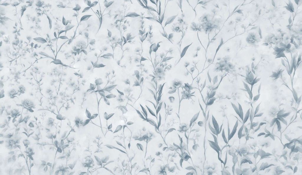 Delicate herbarium - light blue