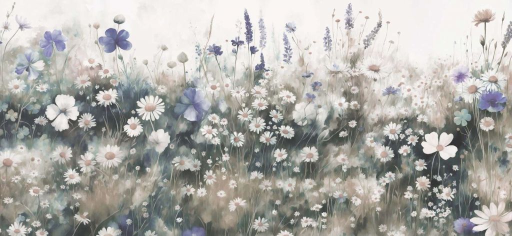 Lush Greenery of Summer Gray