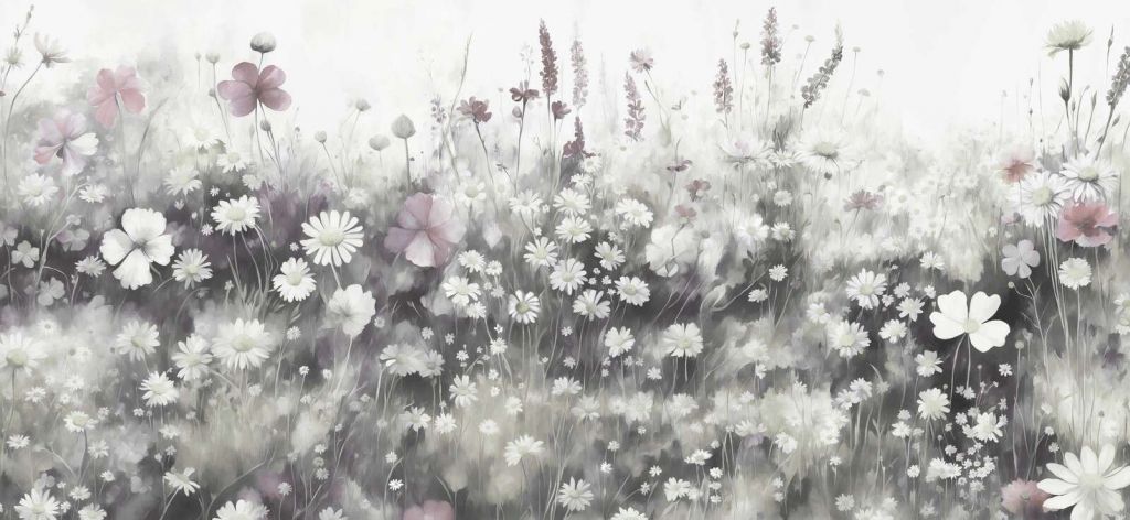 Lush Greenery of Summer Charcoal