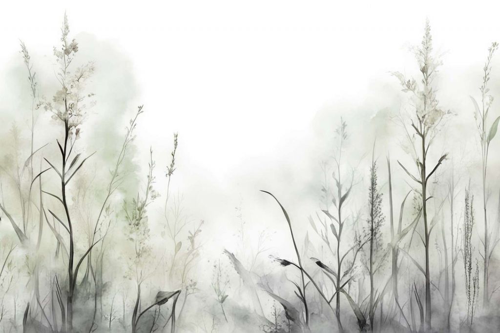 Morning Silence Misty White