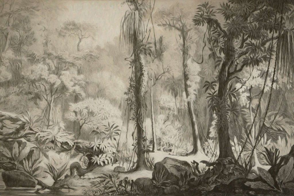 Tropical forest - brown
