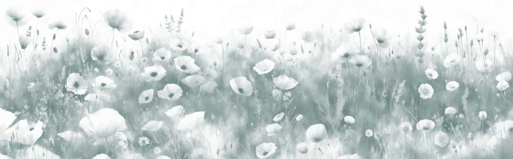 Wildflower dance - dark green