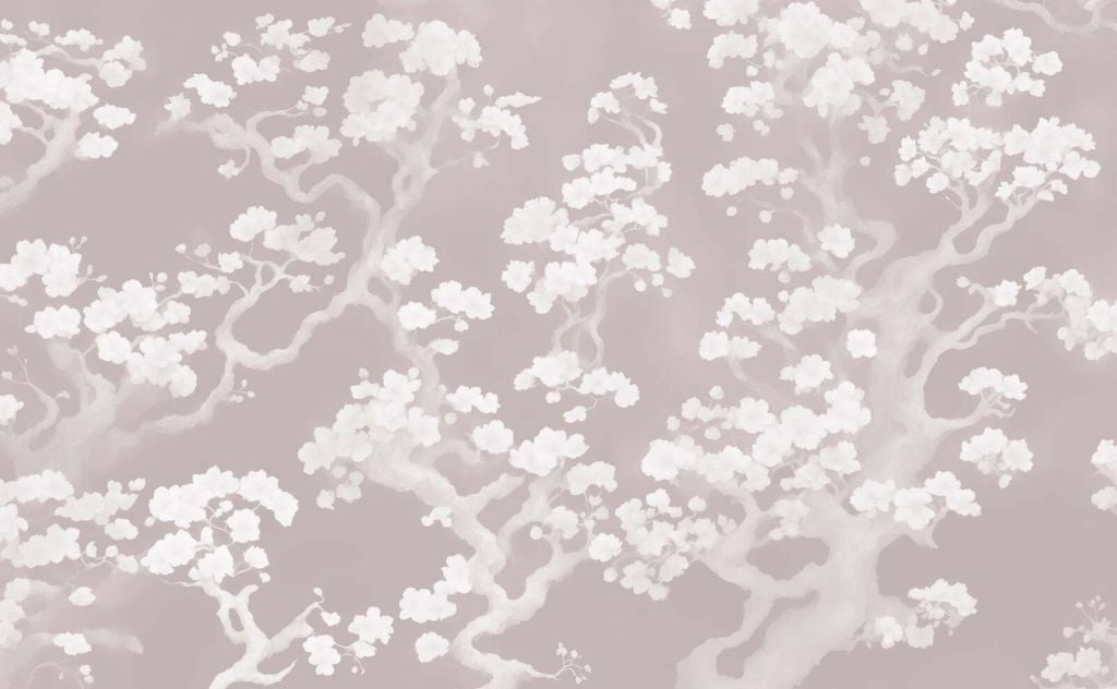 Wonderful blooming forest - pink