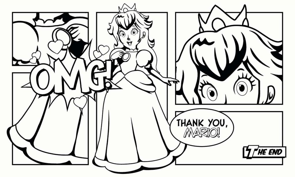 Princess moment in comic form