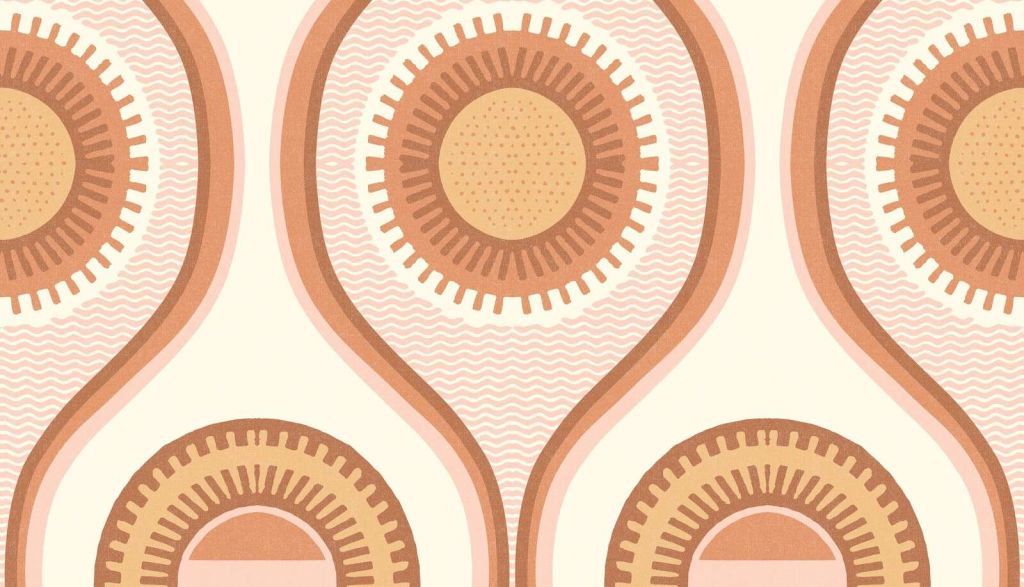 Sun boredom in retro pastel