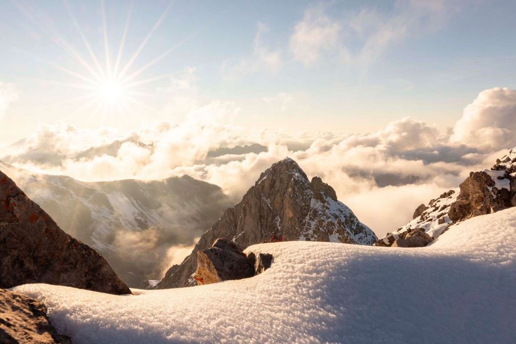 Clear Sun Above Winterberg