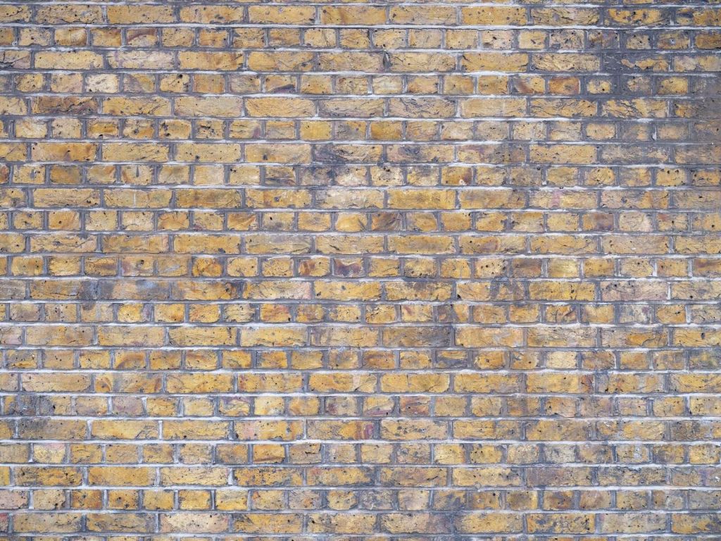 weathered brick wall structure
