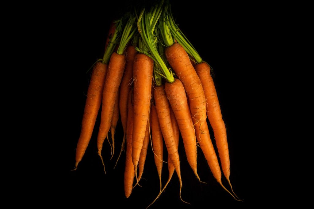 Orange roots