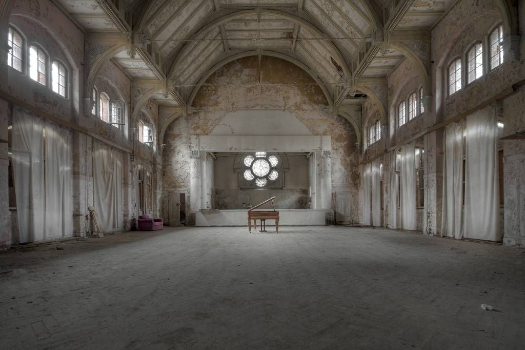 Room in old sanatorium