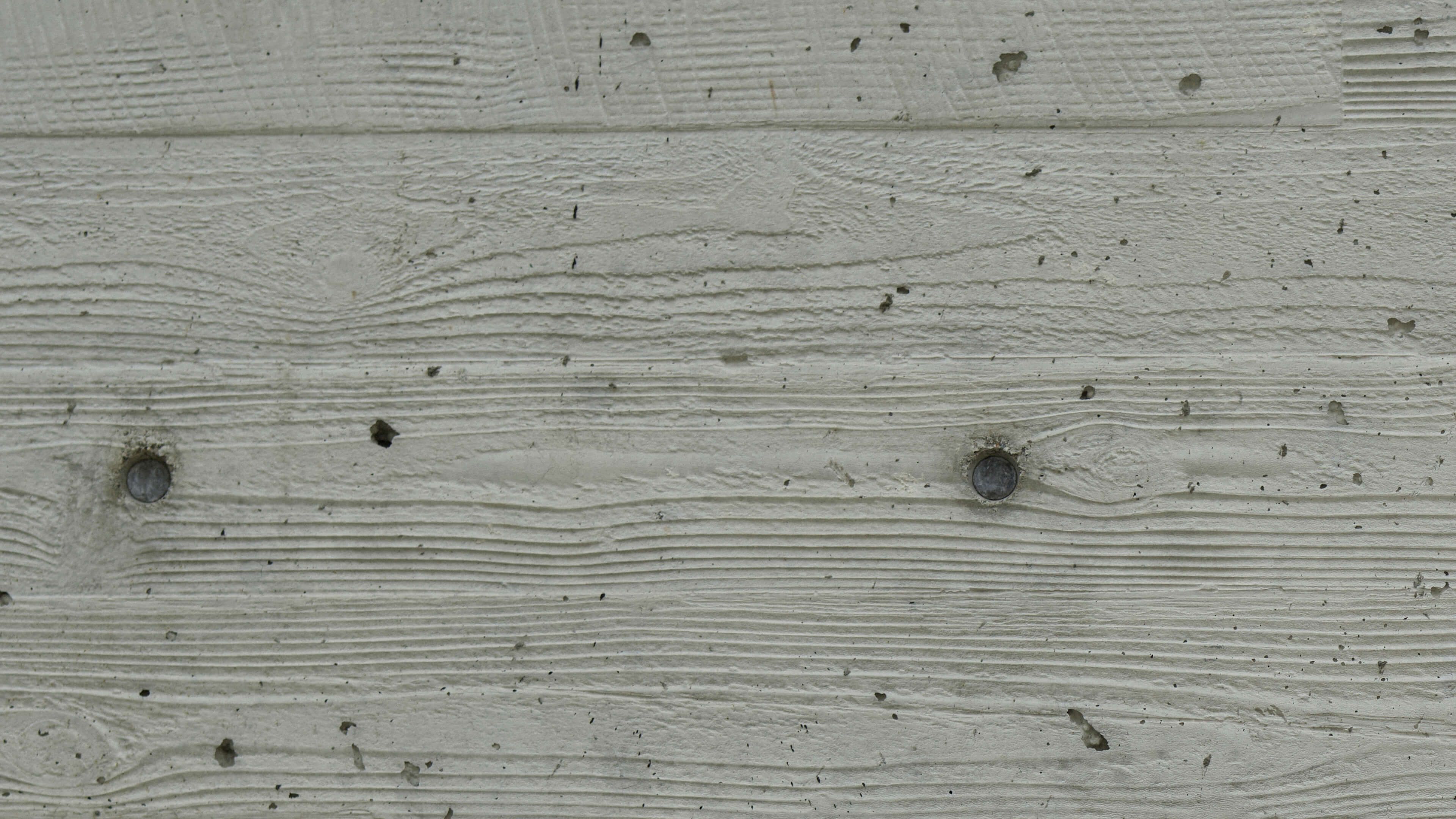 Concrete with wood look - Photo Wallpaper