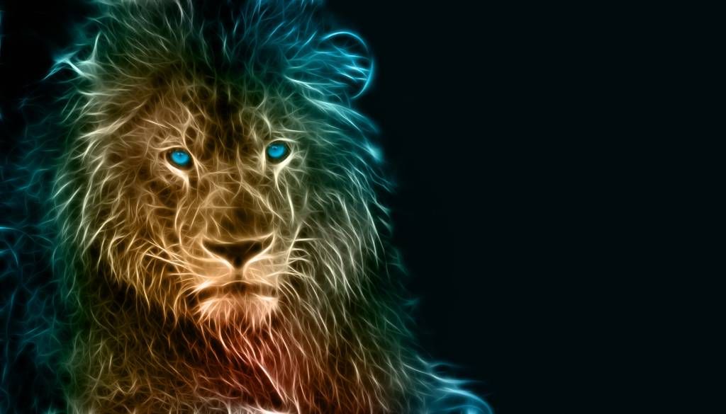 Animals - Fantasy lion - Teenage room
