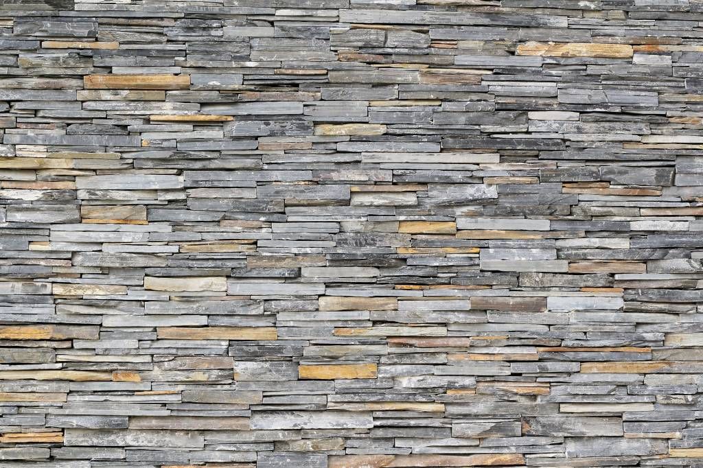 Stone wallpaper - Stacked stones - Bedroom
