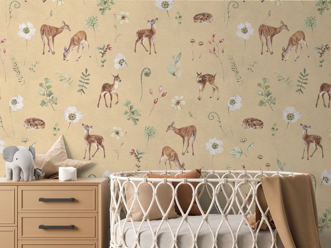 Dancing Deer - Yellow - 120
