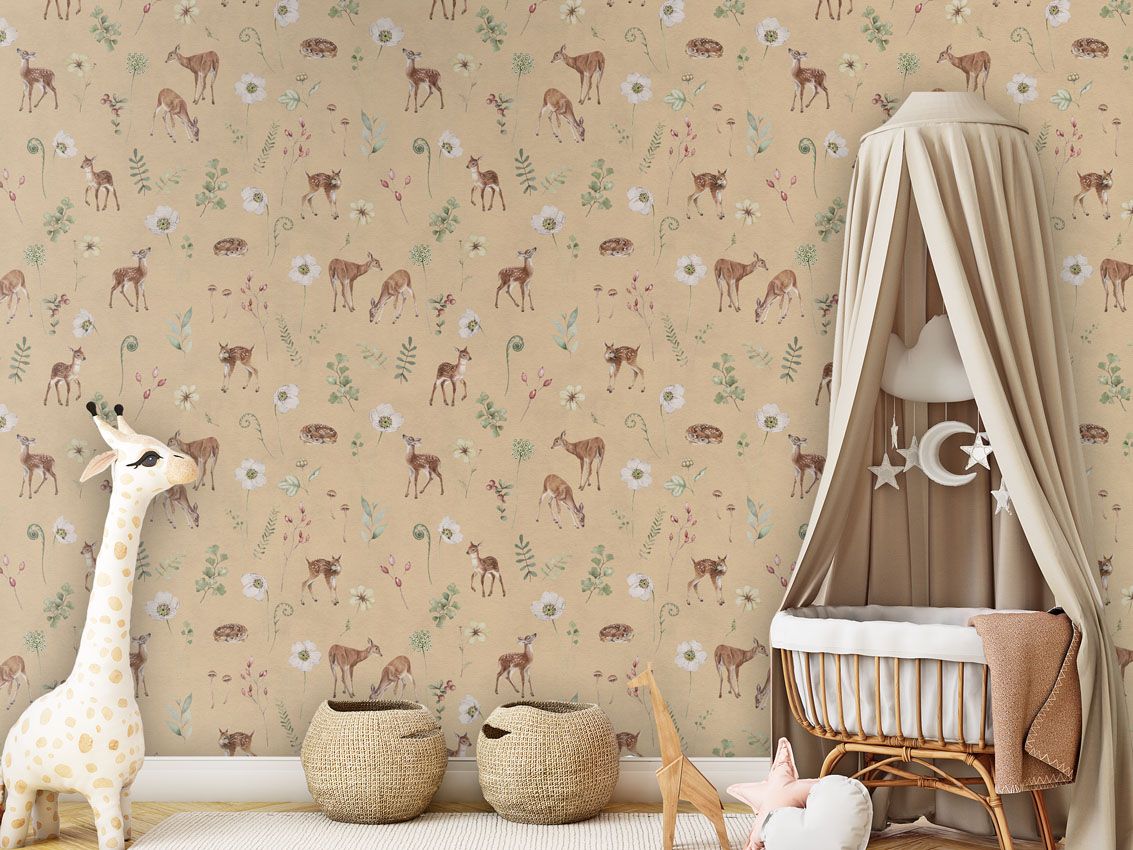 Dancing Deer - Yellow - 120