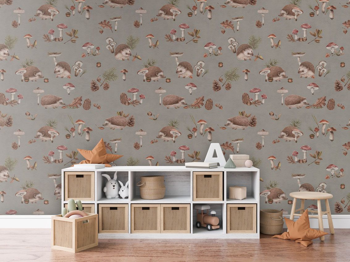 Happy Hedgehog - Taupe - 120