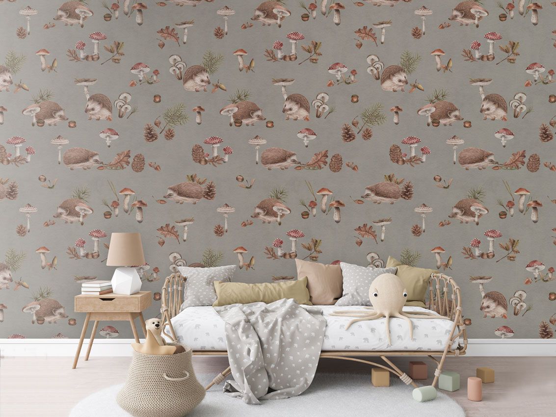 Happy Hedgehog - Taupe - 120