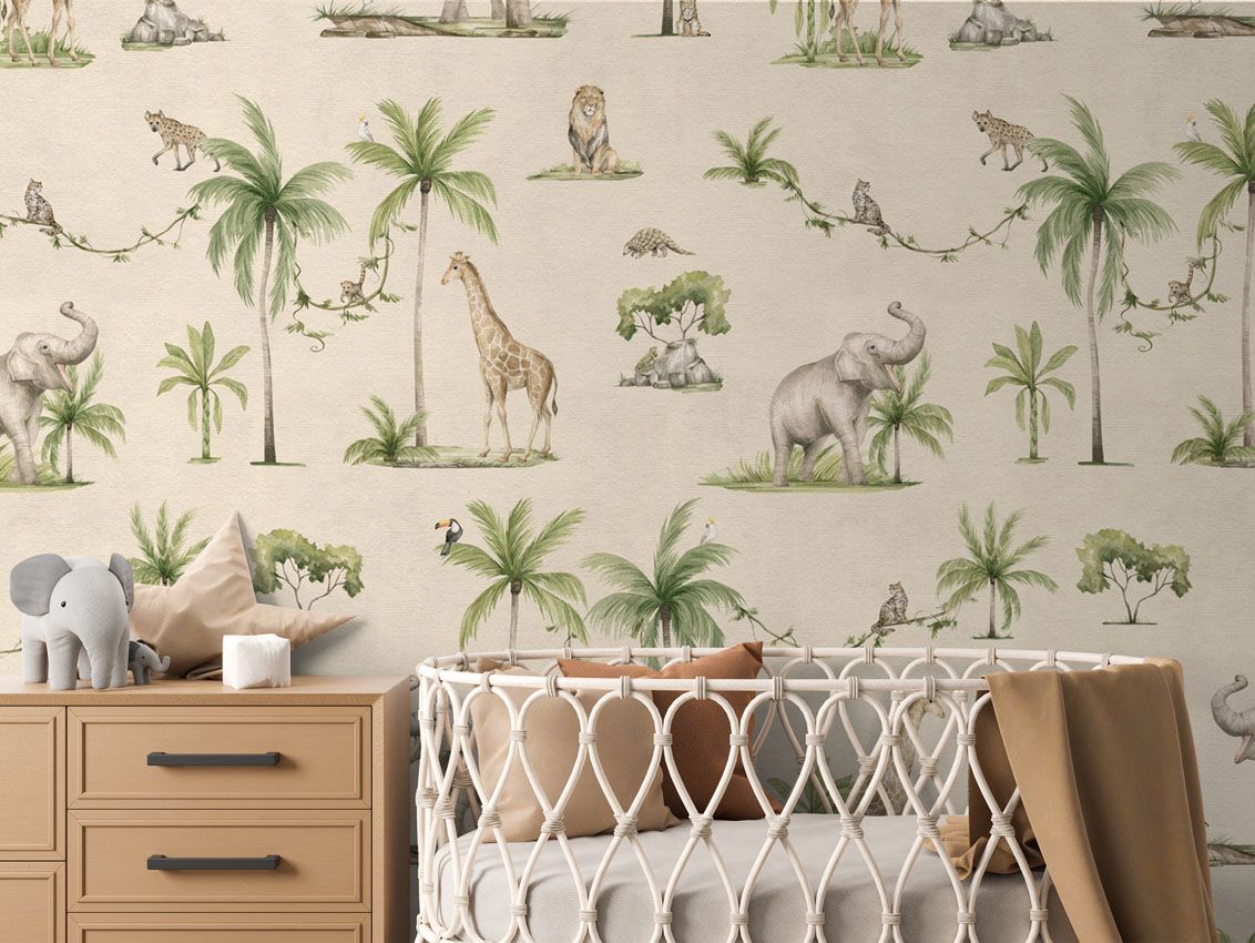 Joyful Jungle - Sand - 120
