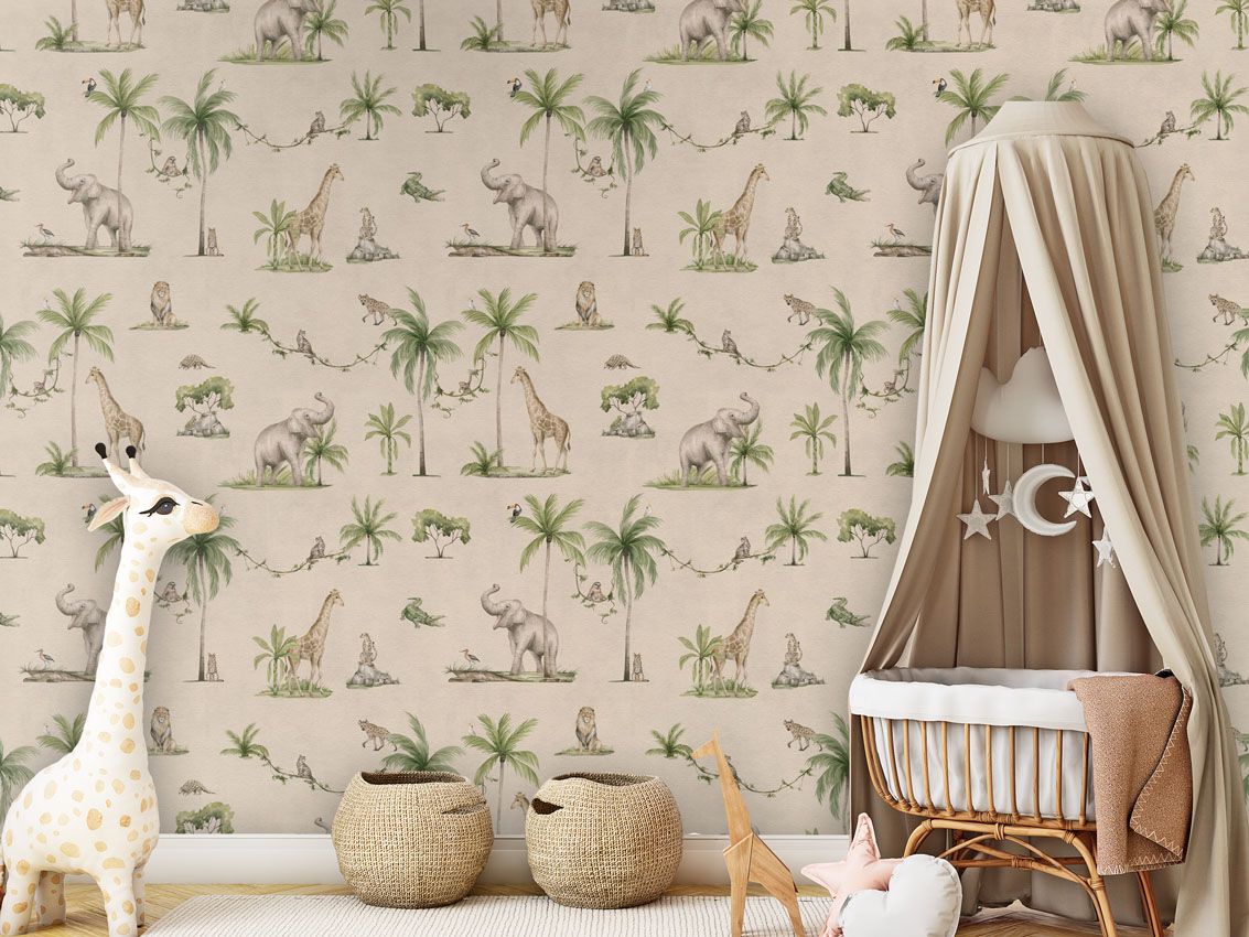 Joyful Jungle - Sand - 120