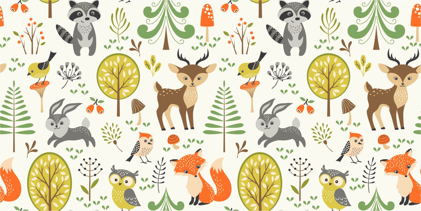 Other - Animals in the forest - Children's room Other - Animals in the forest - Children's room