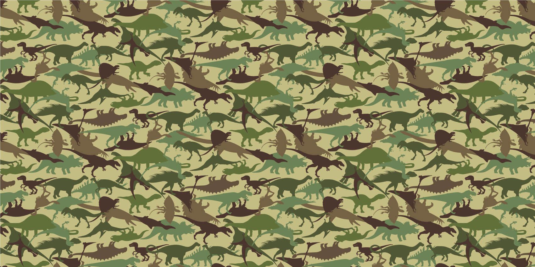 Dinosaurs - Dino camouflage  - Children's room