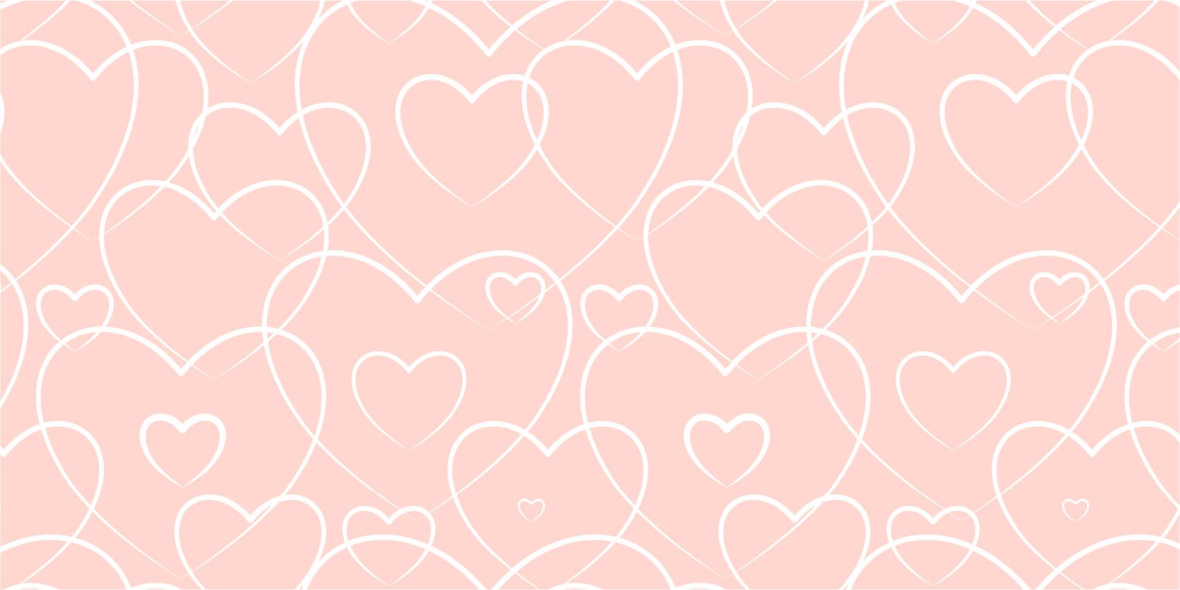 Other - Cream hearts - Children's room Other - Cream hearts - Children's room