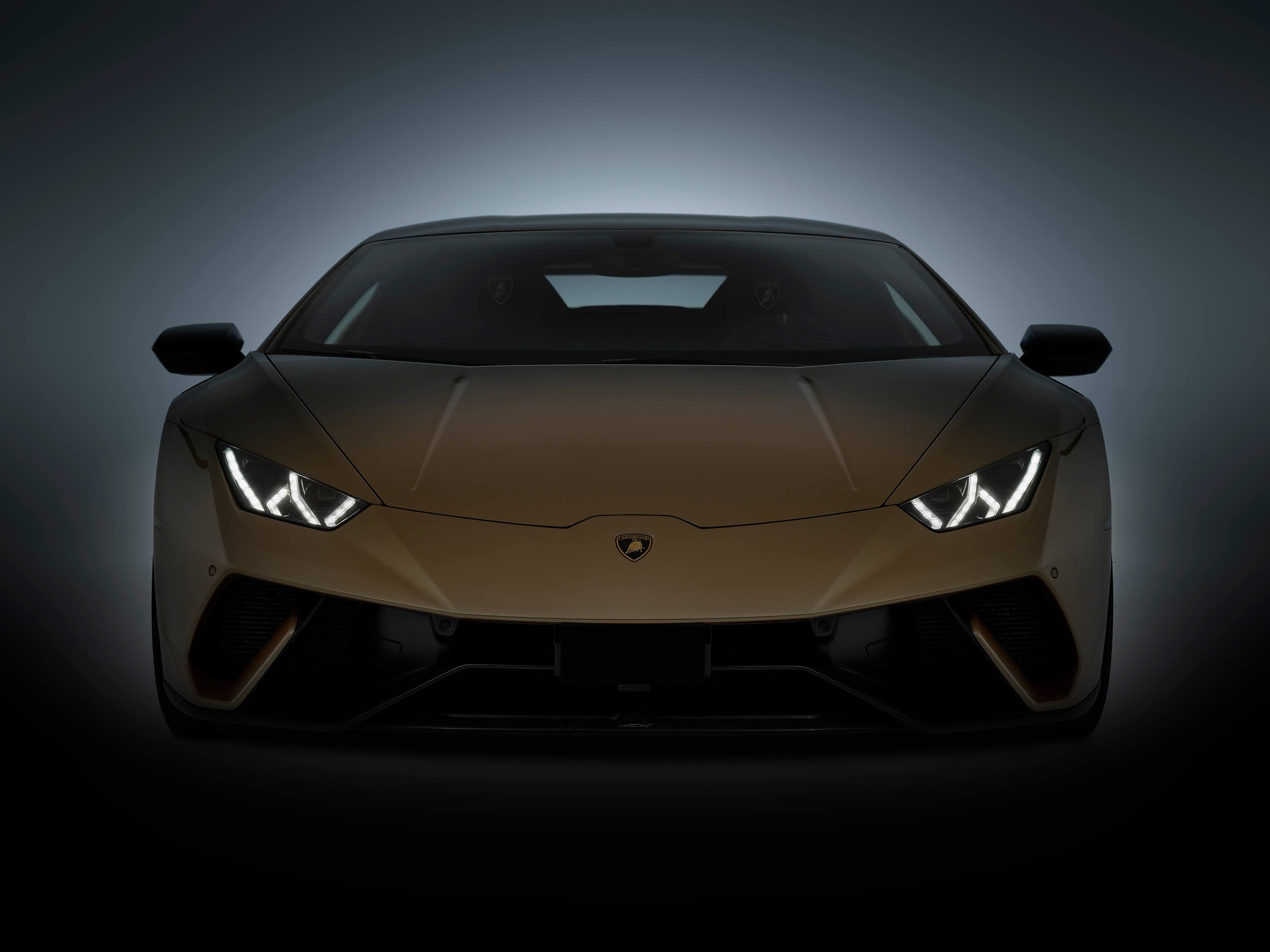 Wallpaper Lamborghini Huracán - Front Side