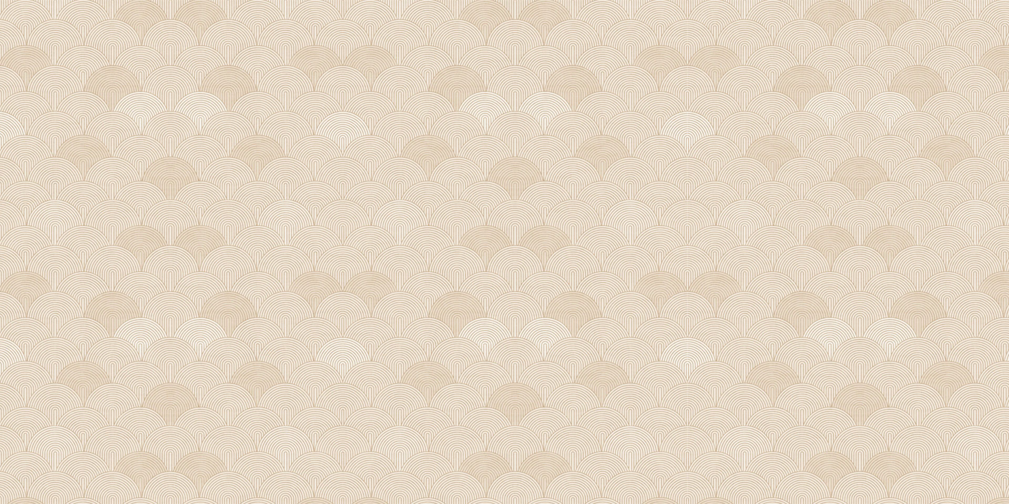 Retro Arches & Curves Large - neutral sand