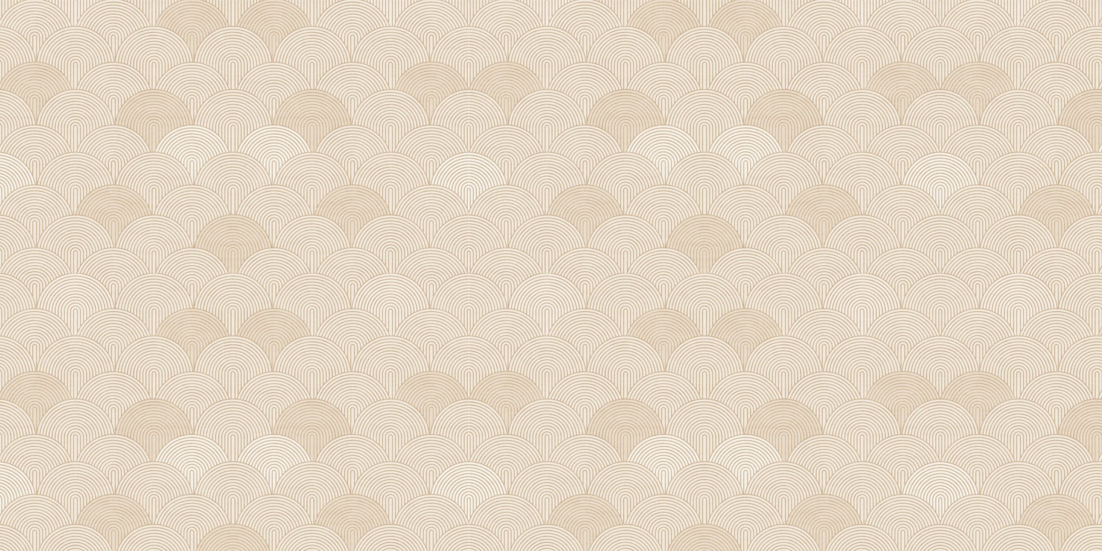 Retro Arches & Curves Large - neutral sand