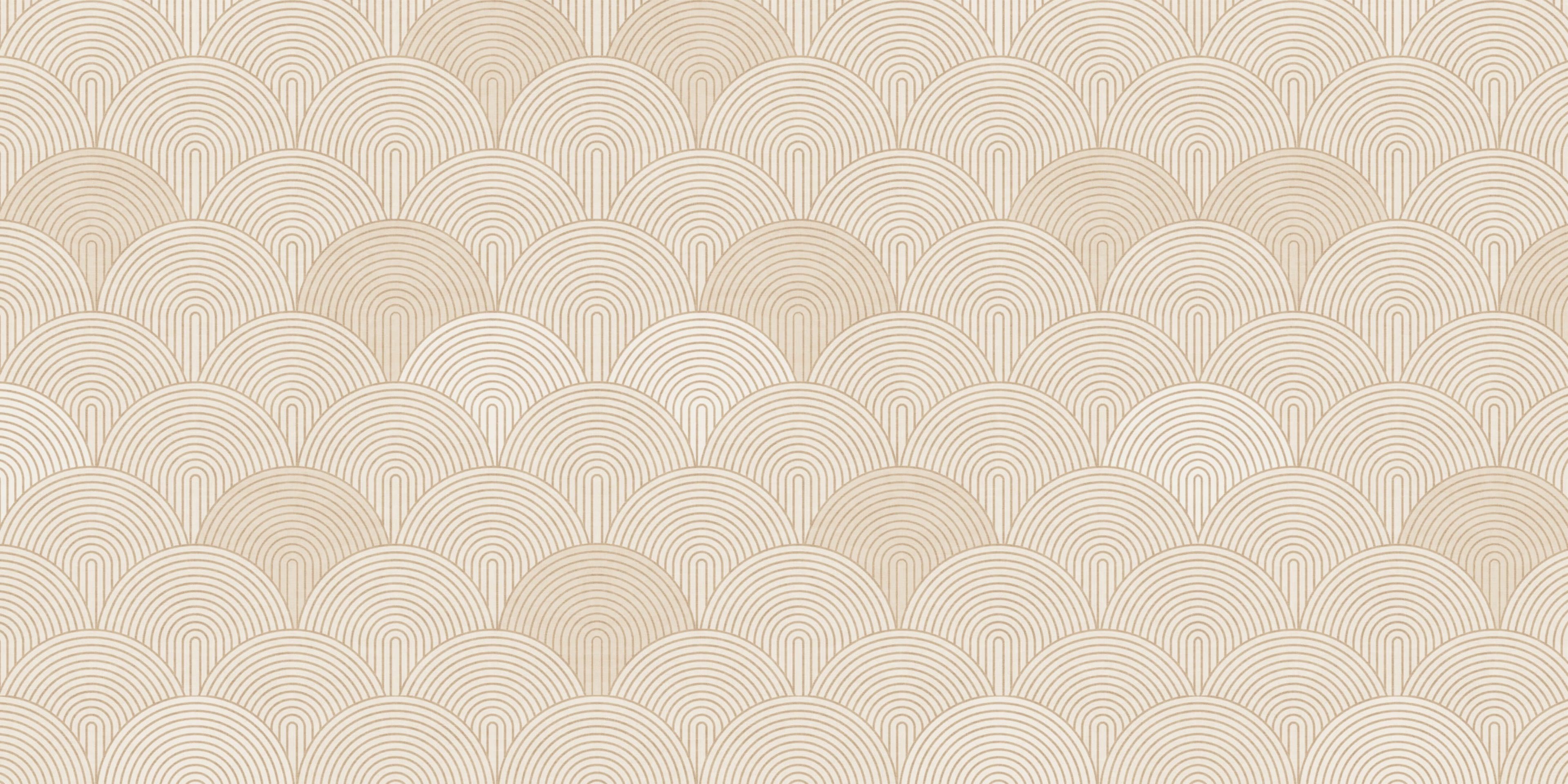Retro Arches & Curves Large - neutral sand