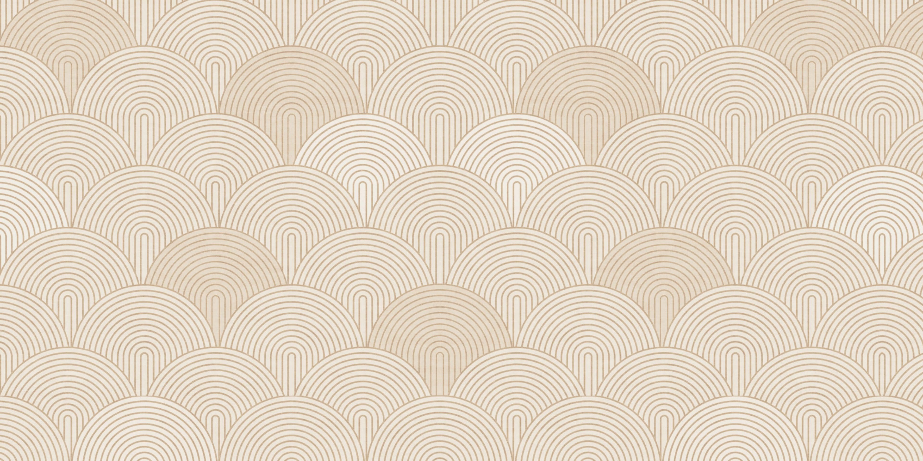 Retro Arches & Curves Large - neutral sand