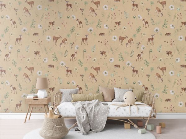 Dancing Deer - Yellow - 120