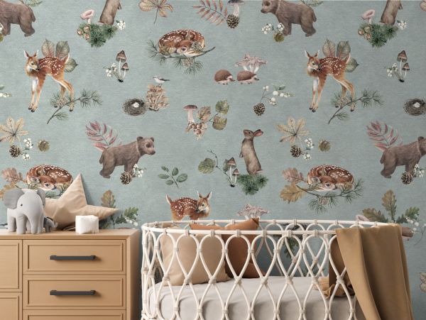 Forest Gathering - Blue - 120